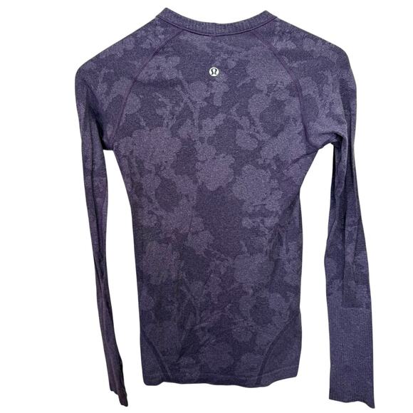 Lululemon Run Swiftly Tech Long Sleeve Special Edition Concord Grape Size 4 - Picture 2 of 8